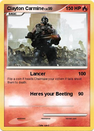 Pokemon Clayton Carmine