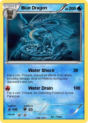 Pokemon Blue Dragon