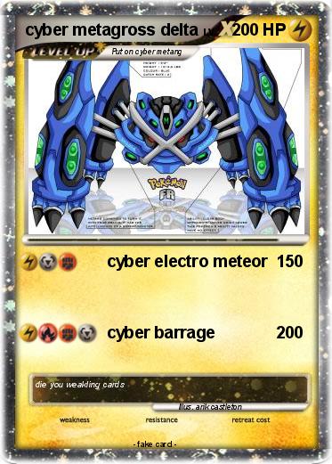 Pokemon cyber metagross delta