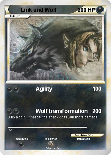 Pokemon Link and Wolf