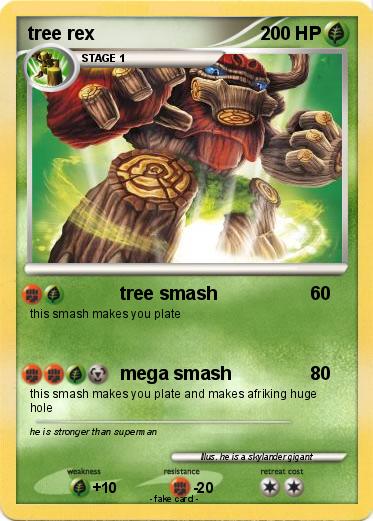 Pokemon tree rex