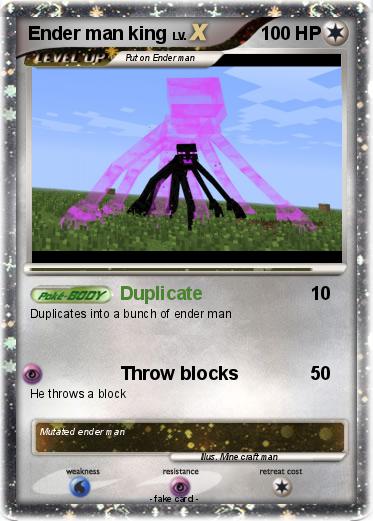 Pokemon Ender man king