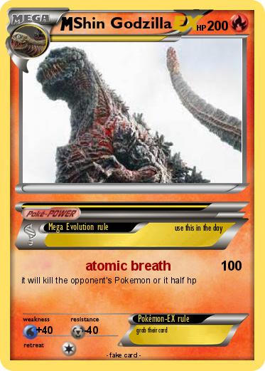 Pokemon Shin Godzilla