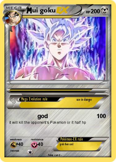 Pokemon ui goku
