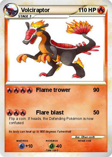 Pokemon Volciraptor