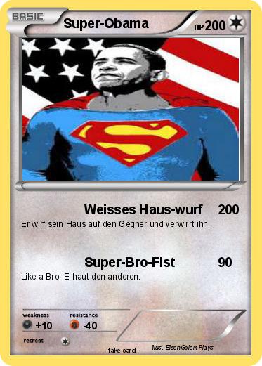Pokemon Super-Obama