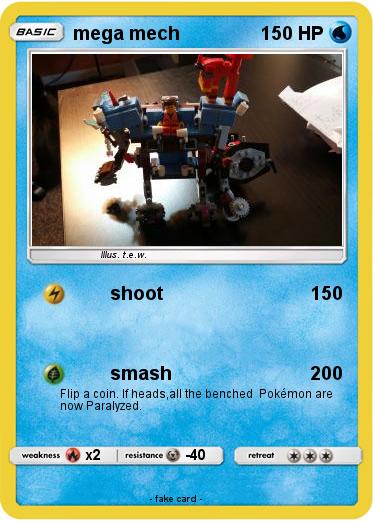 Pokemon mega mech