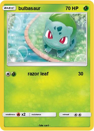 Pokemon bulbasaur