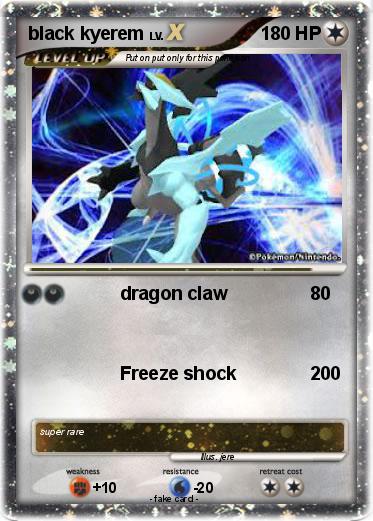 Pokemon black kyerem