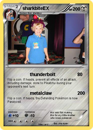 Pokemon sharkbiteEX