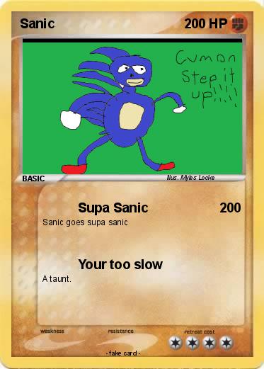 Pokemon Sanic