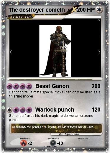 Pokemon The destroyer cometh