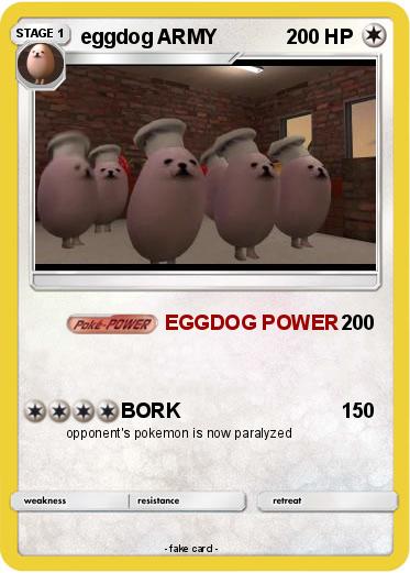 Pokemon eggdog ARMY