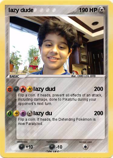 Pokemon lazy dude Pokemon lazy dude