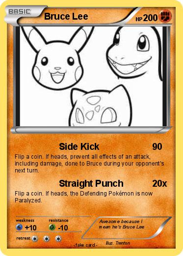 Pokemon Bruce Lee