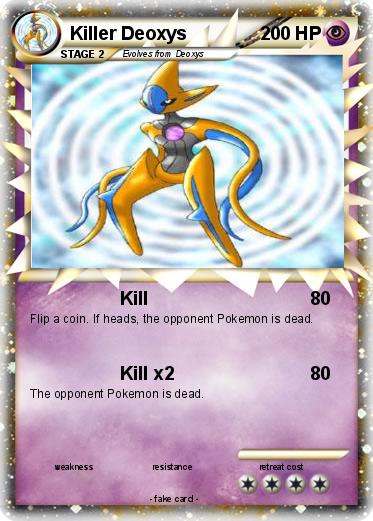 Pokemon Killer Deoxys