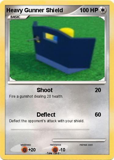 Pokemon Heavy Gunner Shield