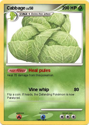 Pokemon Cabbage