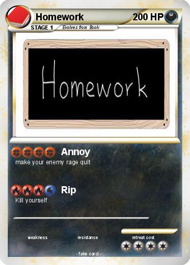Pokemon Homework