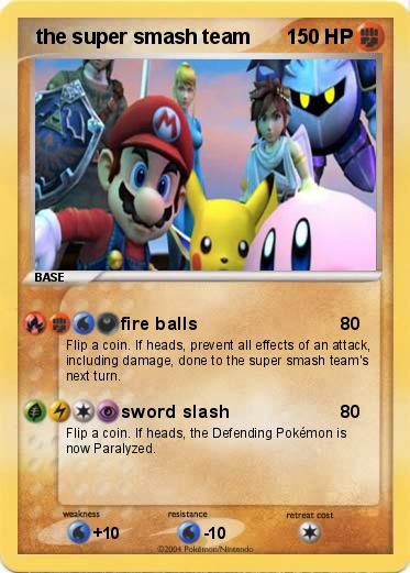 Pokemon  the super smash team