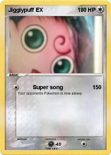 Pokemon Jiggiypuff EX
