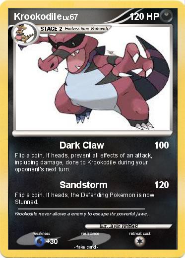 Pokemon Krookodile