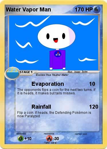 Pokemon Water Vapor Man