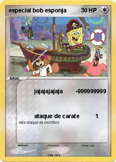 Pokemon especial bob esponja