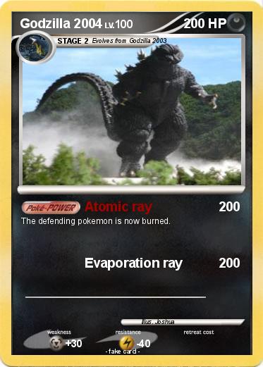 Pokemon Godzilla 2004
