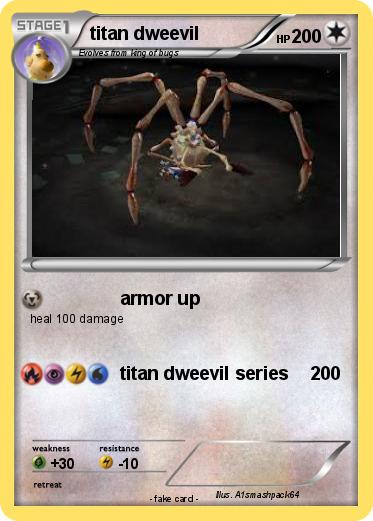 Pokemon titan dweevil