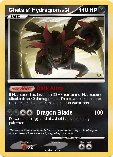 Pokemon Ghetsis' Hydregion