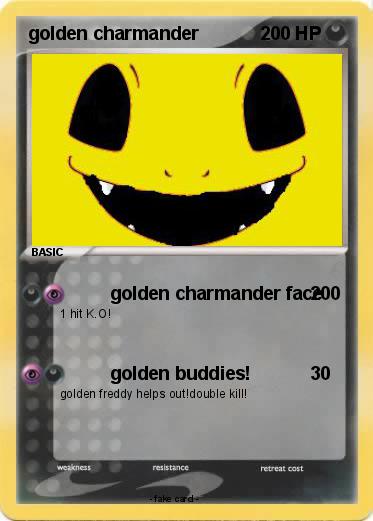Pokemon golden charmander