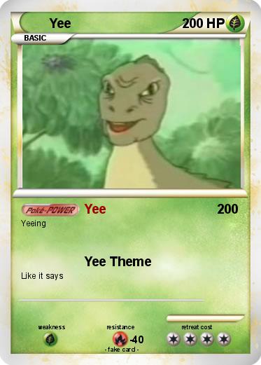 Pokemon Yee