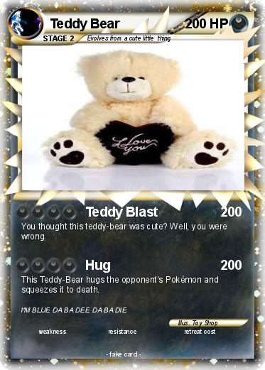 Pokemon Teddy Bear