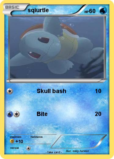 Pokemon sqiurtle