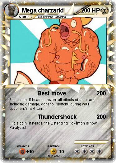 Pokemon Mega charzarid