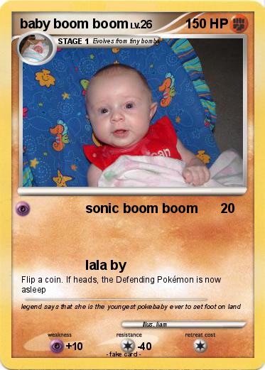 Pokemon baby boom boom