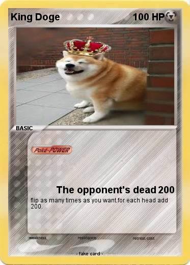Pokemon King Doge