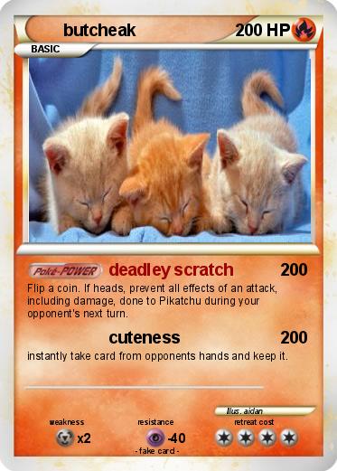 Pokemon butcheak
