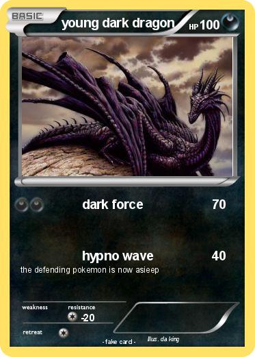 Pokemon young dark dragon