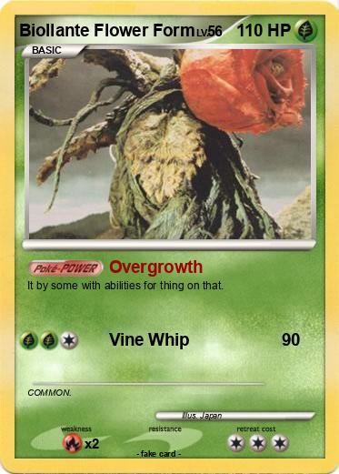 Pokemon Biollante Flower Form