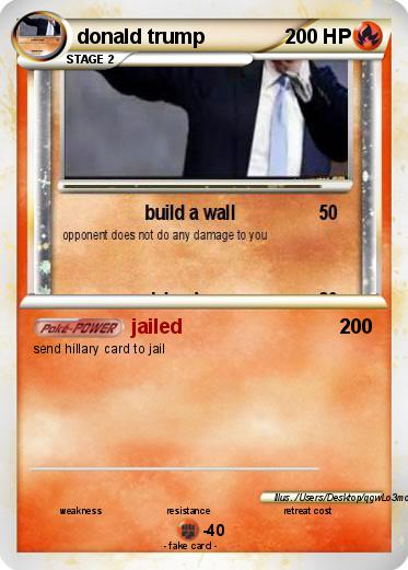Pokemon donald trump