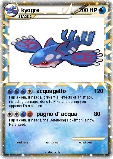 Pokemon kyogre