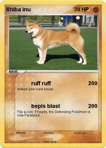 Pokemon Shiba inu