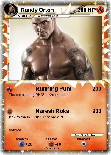 Pokemon Randy Orton