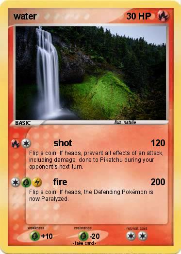 Pokemon water