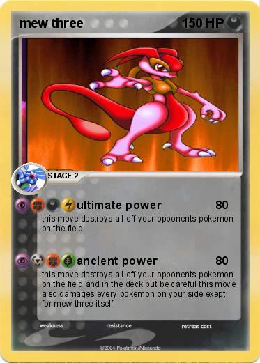 Pokemon mew three