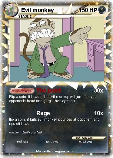 Pokemon Evil monkey
