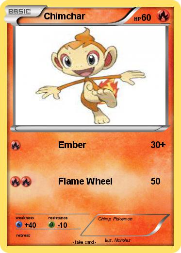 Pokemon Chimchar