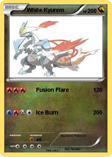 Pokemon White Kyurem